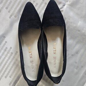 Anne Klein Iflex Black Heeled Shoe Size 7.5